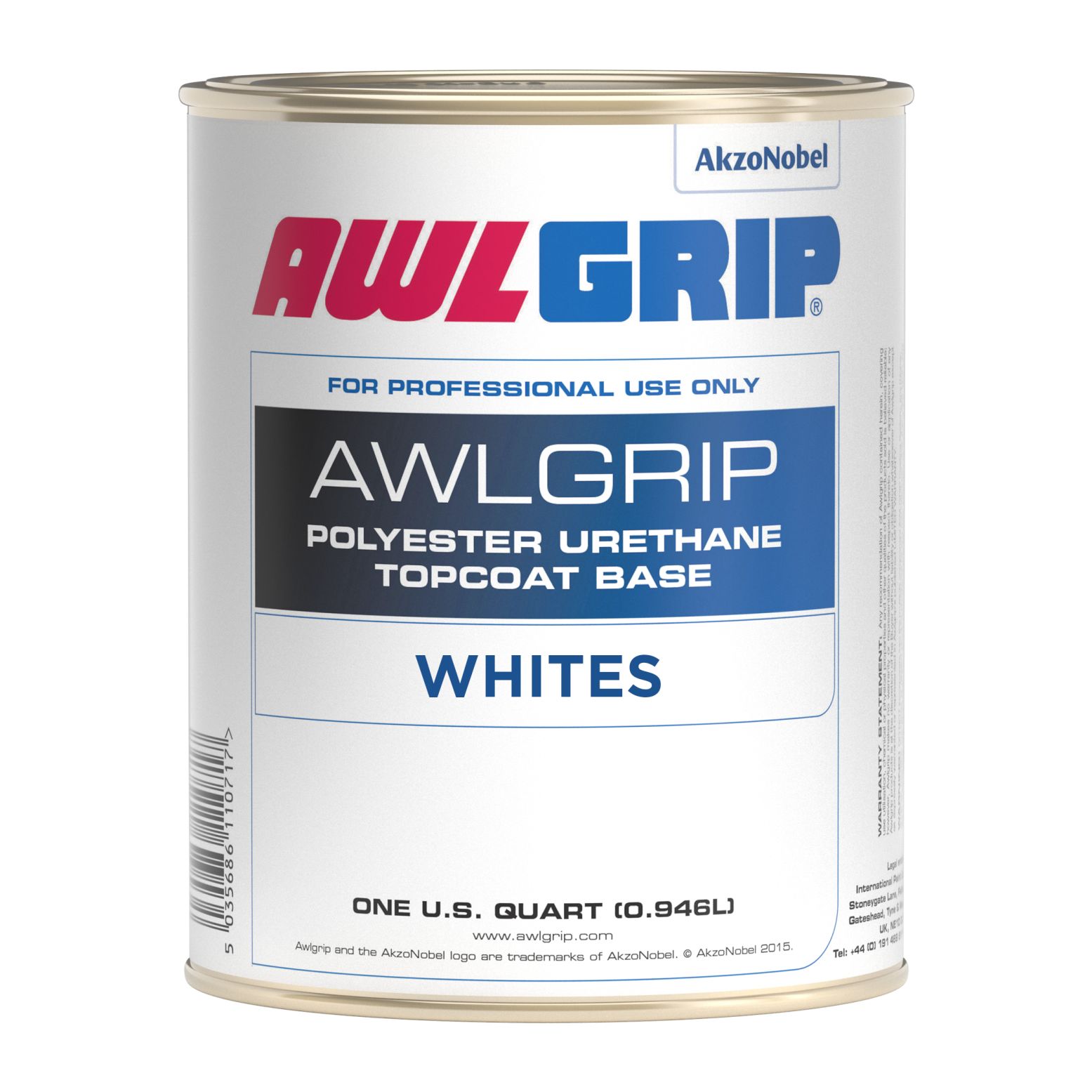 Awlgrip Topcoat - White Bases - Oyster Wht, Quart Awlgrip Topcoat - White Bases - Oyster Wht, Quart - Imagen 1