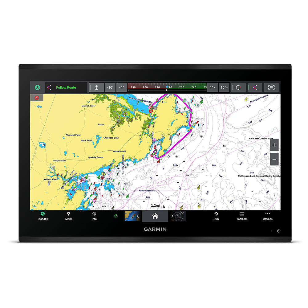 Garmin GPSMAP® 9224 24" Premium Chartplotter w/Garmin Navionics+ Garmin GPSMAP® 9224 24" Premium Chartplotter w/Garmin Navionics+ - Imagen 1