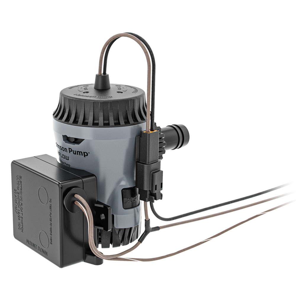 Johnson Pump Aqua Void Ultima Combo 800 GPH Bilge Pump - 12V Johnson Pump Aqua Void Ultima Combo 800 GPH Bilge Pump - 12V - Imagen 1