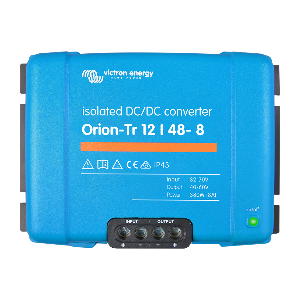 Victron Orion-TR 12/48-8A (380W) Isolated DC-DC Converter Victron Orion-TR 12/48-8A (380W) Isolated DC-DC Converter - Imagen 1