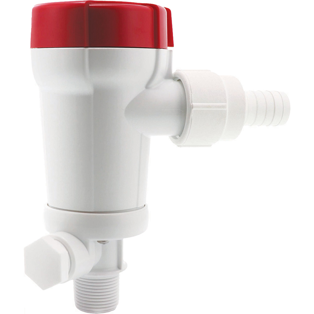 Rule 1100 GPH Livewell Pump Straight Seacock Inlet Rule 1100 GPH Livewell Pump Straight Seacock Inlet - Imagen 1