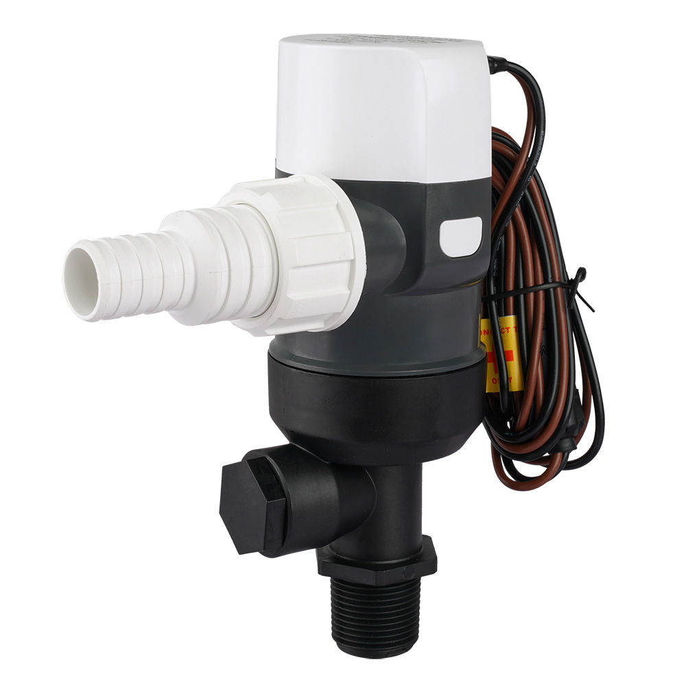 Commodore 1100 GPH Vertical Livewell Pump - Short - 12V Commodore 1100 GPH Vertical Livewell Pump - Short - 12V - Imagen 1