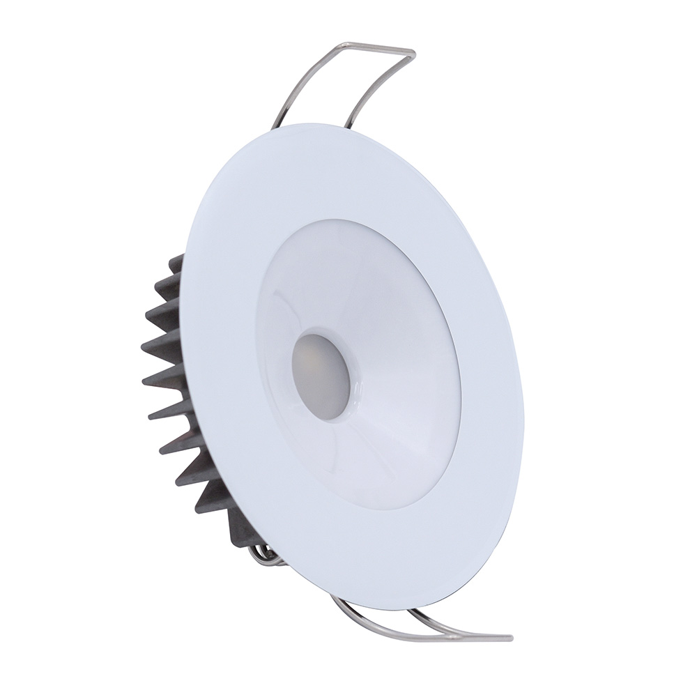 Lumitec Illusion Flush Mount LED Down Light - Warm White - Dimming - White Housing Lumitec Illusion Flush Mount LED Down Light - Warm White - Dimming - White Housing - Imagen 1