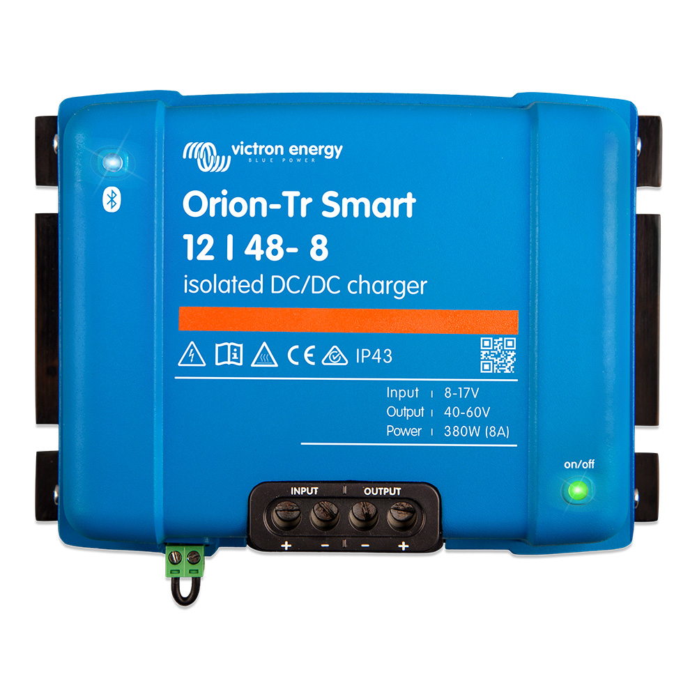 Victron Orion-Tr Smart 12/48-8A (380W) Isolated DC-DC Charger Victron Orion-Tr Smart 12/48-8A (380W) Isolated DC-DC Charger - Imagen 1