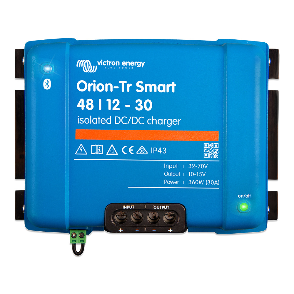 Victron Orion-Tr Smart 48/12-30A (360W) Isolated DC-DC Charger Victron Orion-Tr Smart 48/12-30A (360W) Isolated DC-DC Charger - Imagen 1