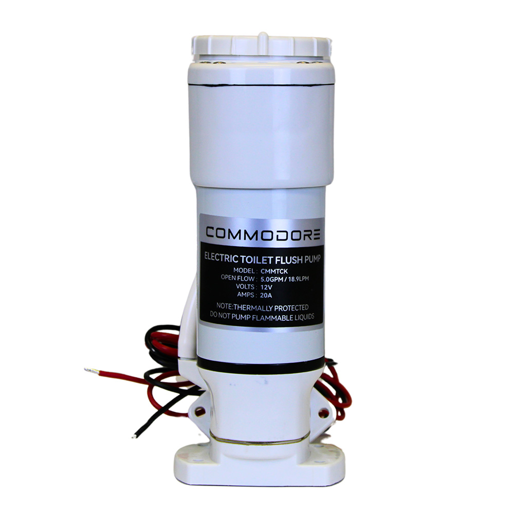 Commodore 12V Manual to Electric Toilet Conversion Kit Commodore 12V Manual to Electric Toilet Conversion Kit - Imagen 1