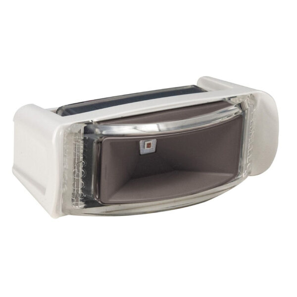 Lumitec Contour Inset Navigation Light - Starboard Green - White Housing