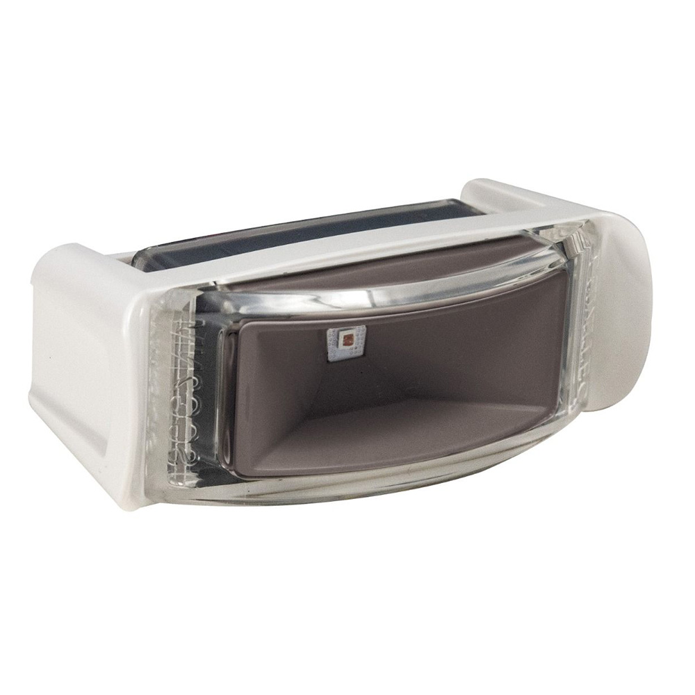 Lumitec Contour Inset Navigation Light - Starboard Green - White Housing Lumitec Contour Inset Navigation Light - Starboard Green - White Housing - Imagen 1