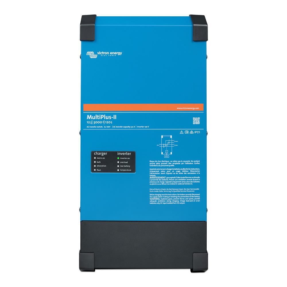 Victron MultiPlus-II 24/3000 70-50 2x120V (UL458) Victron MultiPlus-II 24/3000 70-50 2x120V (UL458) - Imagen 1