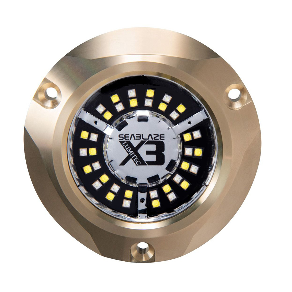 Lumitec SeaBlaze X3 LED Underwater Light - Dual Color White/Blue Lumitec SeaBlaze X3 LED Underwater Light - Dual Color White/Blue - Imagen 1