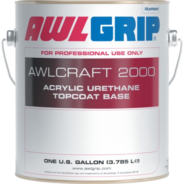 Awlcraft 2000 - Topcoat Colored Bases - Pearl Gray, Gallon