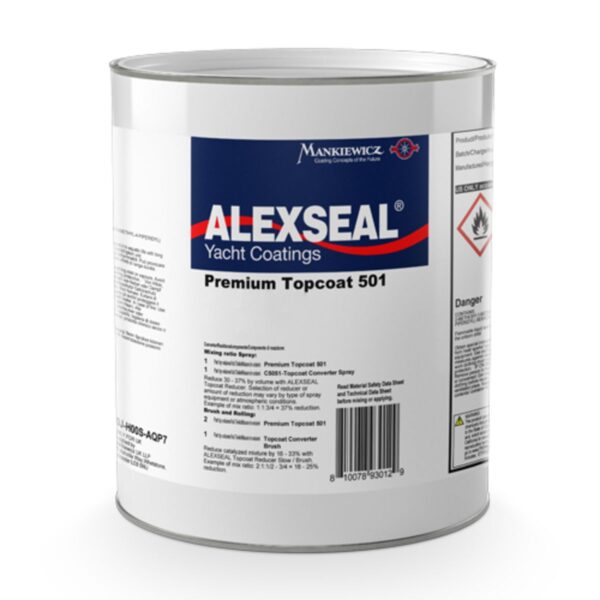 Premium Topcoat 501 - Blue and Green Bases - Forest Green, Quart