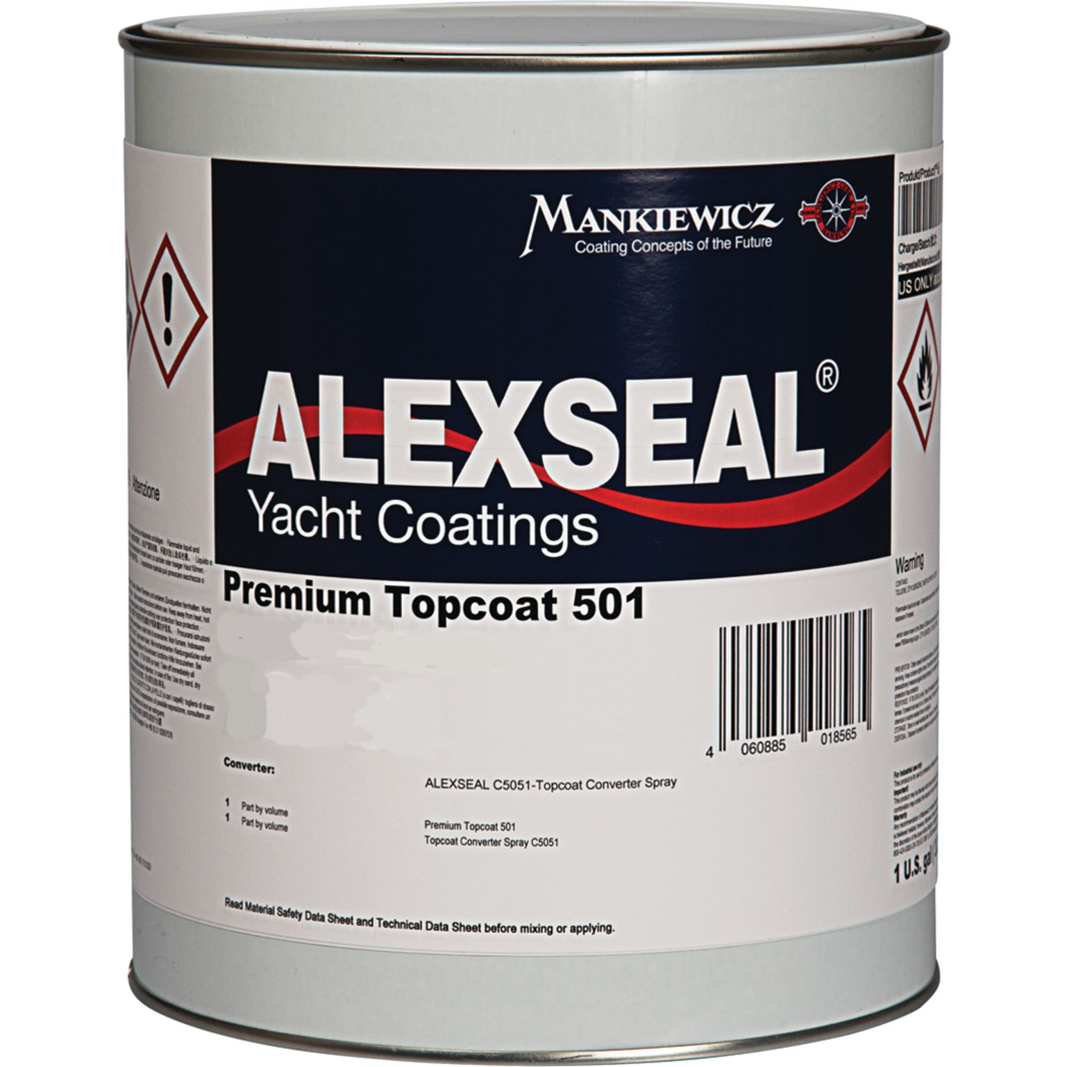 Premium Topcoat 501 - Gray and Black Bases - Piano Black, Quart Premium Topcoat 501 - Gray and Black Bases - Piano Black, Quart - Imagen 1