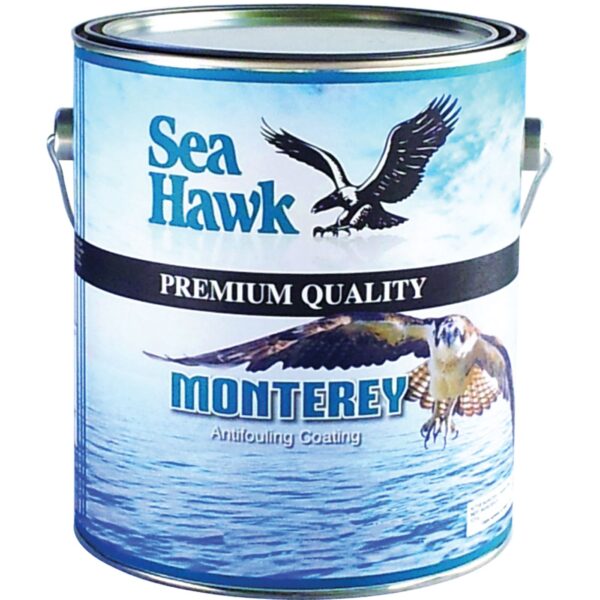 Monterey Semi-Hard Ablative Antifouling Paint - Black, Gallon
