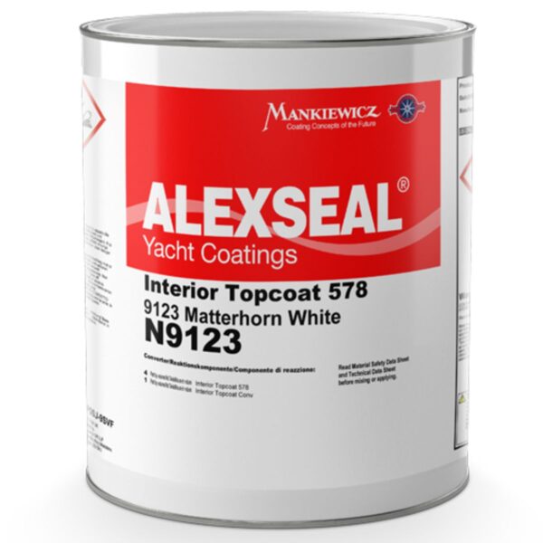 Interior Coating 2-Part Polyurethane - Base Only - Mattern Horn White