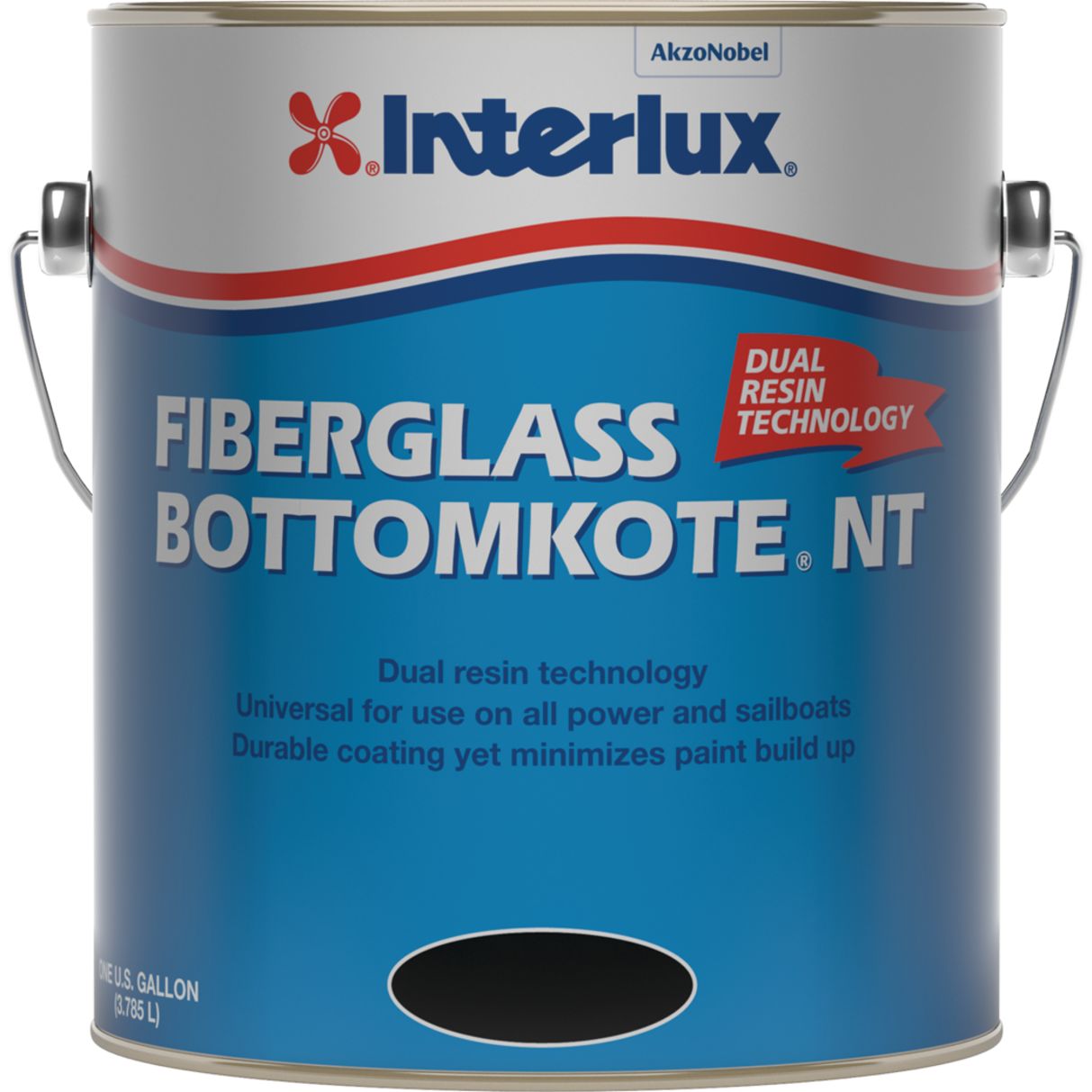 Fiberglass Bottomkote NT - Ablative Antifouling - Blue, Gallon Fiberglass Bottomkote NT - Ablative Antifouling - Blue, Gallon - Imagen 1