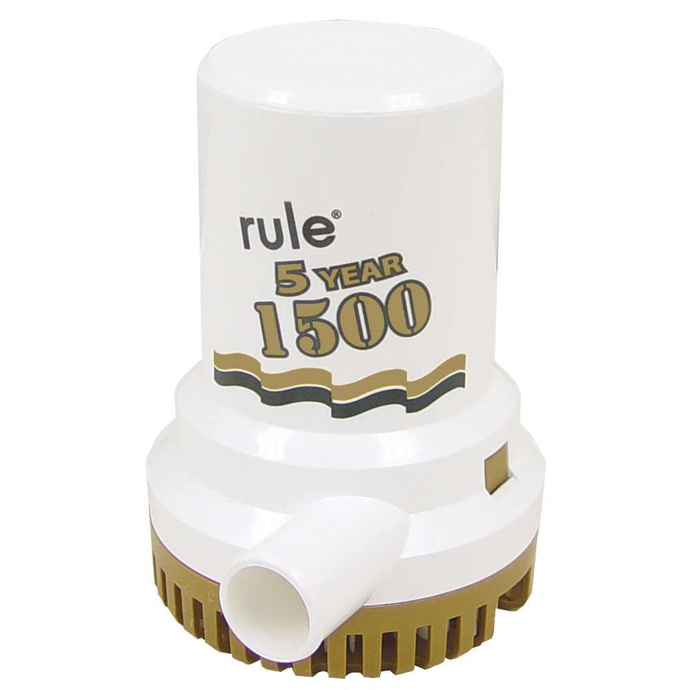 Rule 1500 G.P.H. "Gold Series" Bilge Pump Rule 1500 G.P.H. "Gold Series" Bilge Pump - Imagen 1