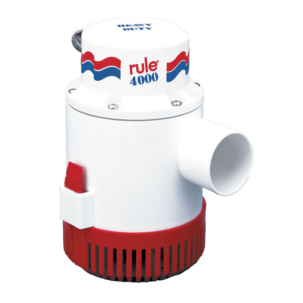 Rule 4000 Non-Automatic Bilge Pump - 12V Rule 4000 Non-Automatic Bilge Pump - 12V - Imagen 1