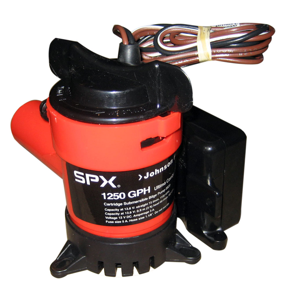 Johnson Pump 1250 GPH Ultima Combo Pump 1-1/8" Hose 12V Johnson Pump 1250 GPH Ultima Combo Pump 1-1/8" Hose 12V - Imagen 1