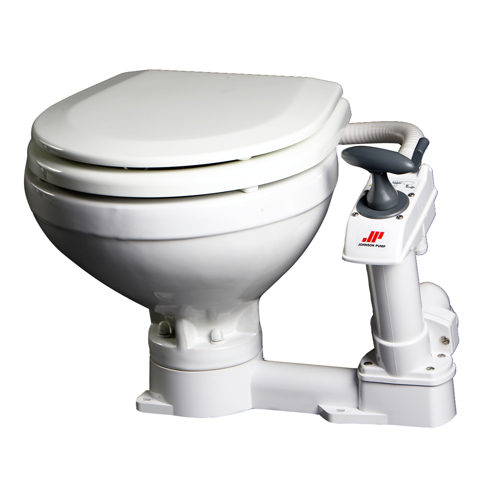 Johnson Pump Compact Manual Toilet Johnson Pump Compact Manual Toilet - Imagen 1