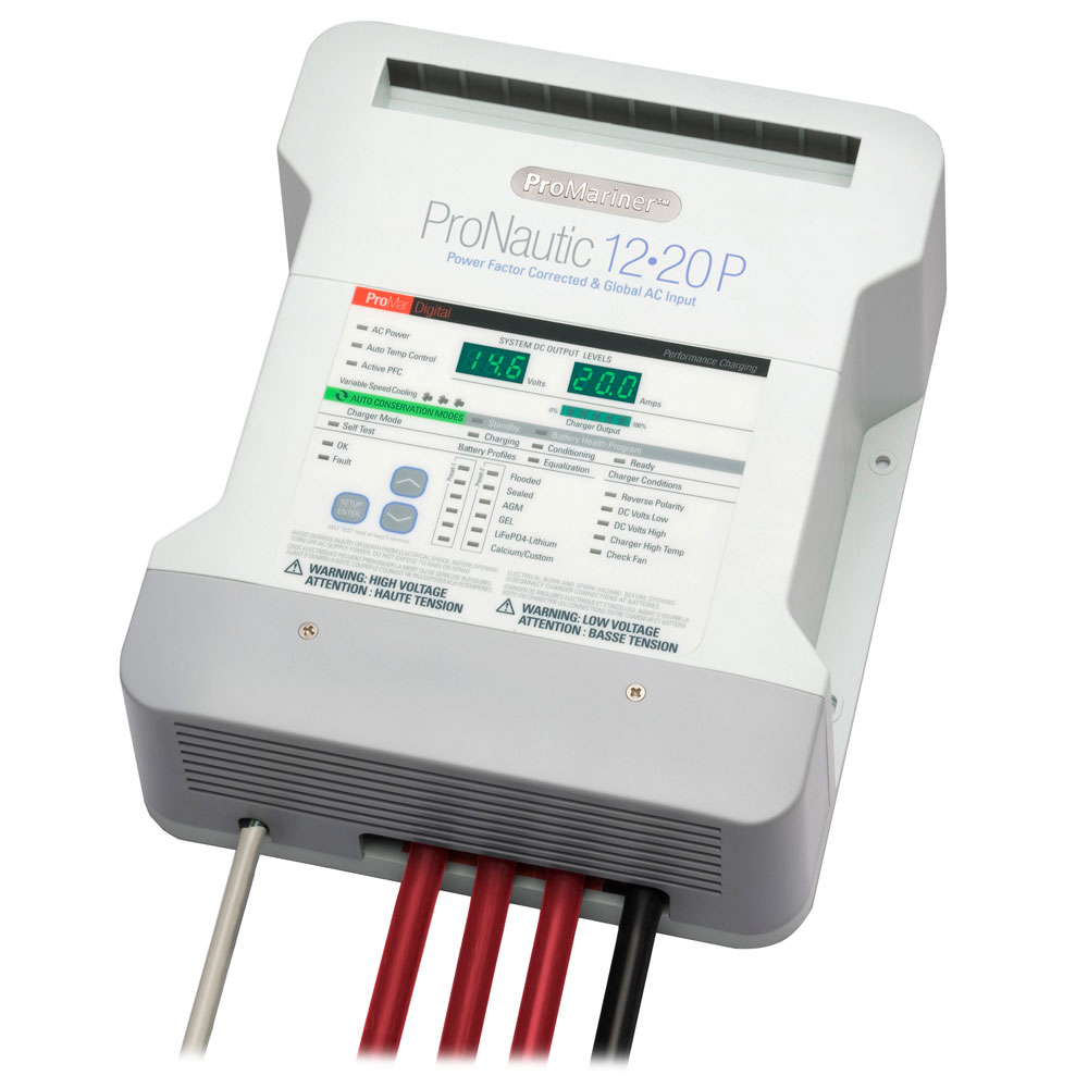ProMariner ProNautic 1220P 20 Amp 3 Bank Battery Charger ProMariner ProNautic 1220P 20 Amp 3 Bank Battery Charger - Imagen 1