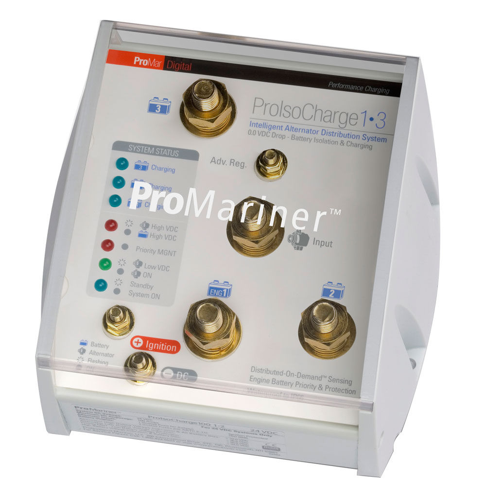 ProMariner ProIsoCharge Battery Isolator 120Amp 1-Alt 3-Bat - 12V ProMariner ProIsoCharge Battery Isolator 120Amp 1-Alt 3-Bat - 12V - Imagen 1