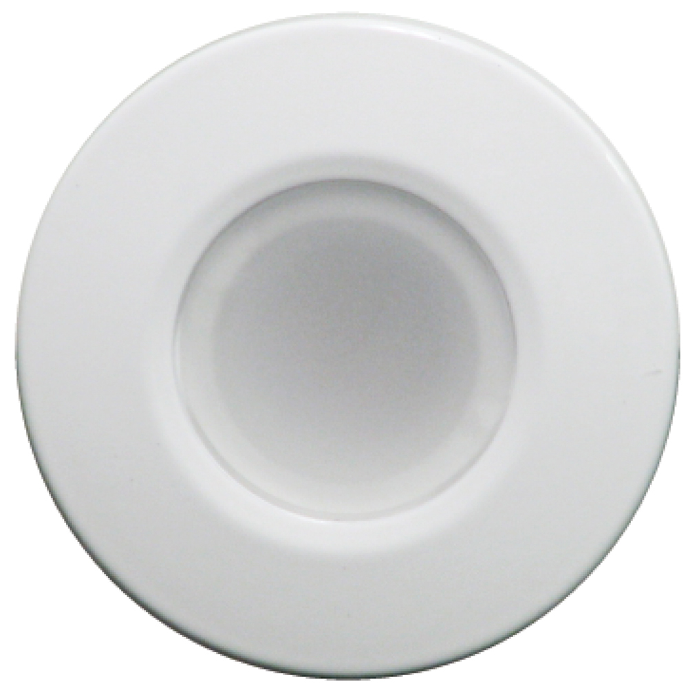 Lumitec Orbit - Flush Mount Down Light - White Finish - 2-Color Blue/White Dimming Lumitec Orbit - Flush Mount Down Light - White Finish - 2-Color Blue/White Dimming - Imagen 1