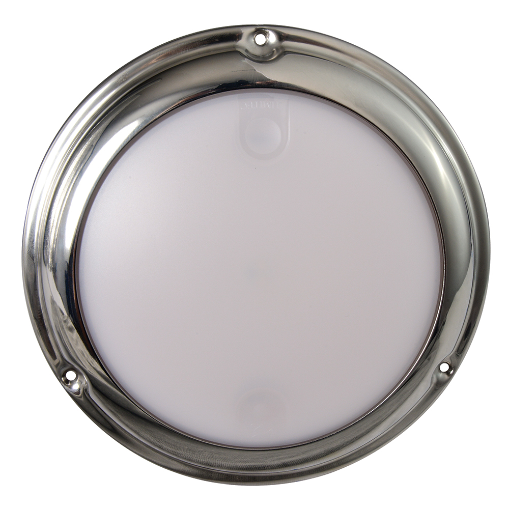 Lumitec TouchDome - Dome Light - Polished SS Finish - 2-Color White/Red Dimming Lumitec TouchDome - Dome Light - Polished SS Finish - 2-Color White/Red Dimming - Imagen 1