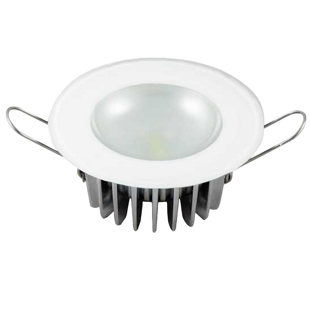 Lumitec Mirage - Flush Mount Down Light - Glass Finish - 3-Color Red/Blue Non Dimming w/White Dimming Lumitec Mirage - Flush Mount Down Light - Glass Finish - 3-Color Red/Blue Non Dimming w/White Dimming - Imagen 1