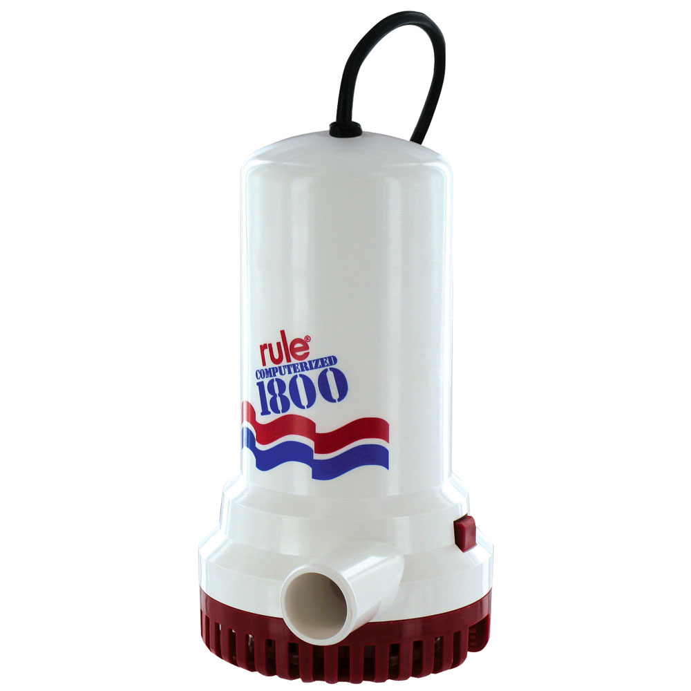 Rule 1800 Sump/Utility Pump w/8' Cord - 110V Automatic Rule 1800 Sump/Utility Pump w/8' Cord - 110V Automatic - Imagen 1