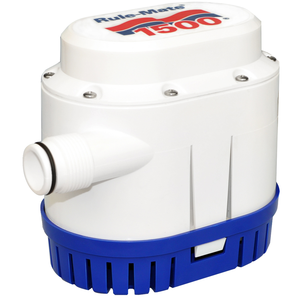 Rule Rule-Mate® 1500 GPH Fully Automated Bilge Pump - 12V Rule Rule-Mate® 1500 GPH Fully Automated Bilge Pump - 12V - Imagen 1