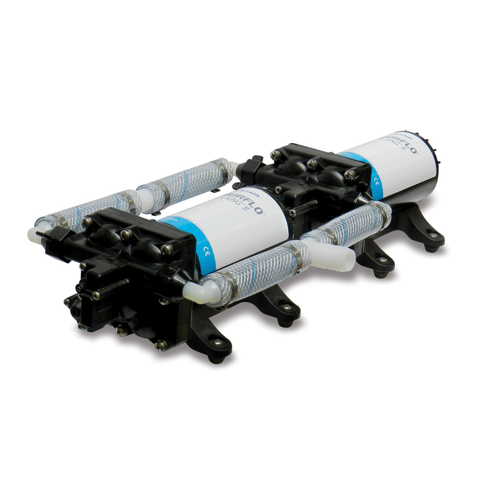 Shurflo by Pentair High Flow Dual Pump System - 24 VDC, 10.0 GPM Shurflo by Pentair High Flow Dual Pump System - 24 VDC, 10.0 GPM - Imagen 1