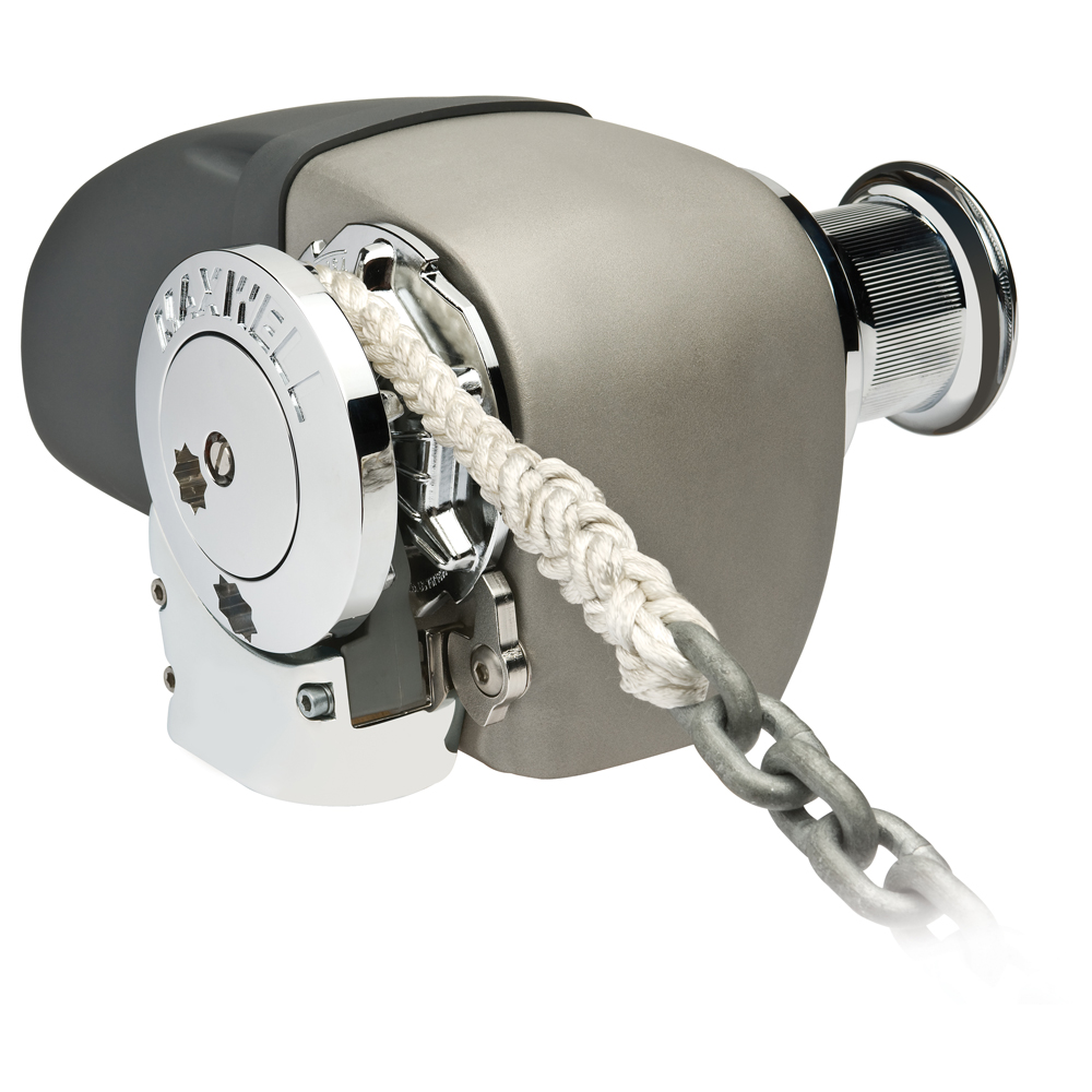 Maxwell HRC 10-8 Rope Chain Horizontal Windlass 5/16" Chain, 5/8" Rope 12V, with Capstan Maxwell HRC 10-8 Rope Chain Horizontal Windlass 5/16" Chain, 5/8" Rope 12V, with Capstan - Imagen 1