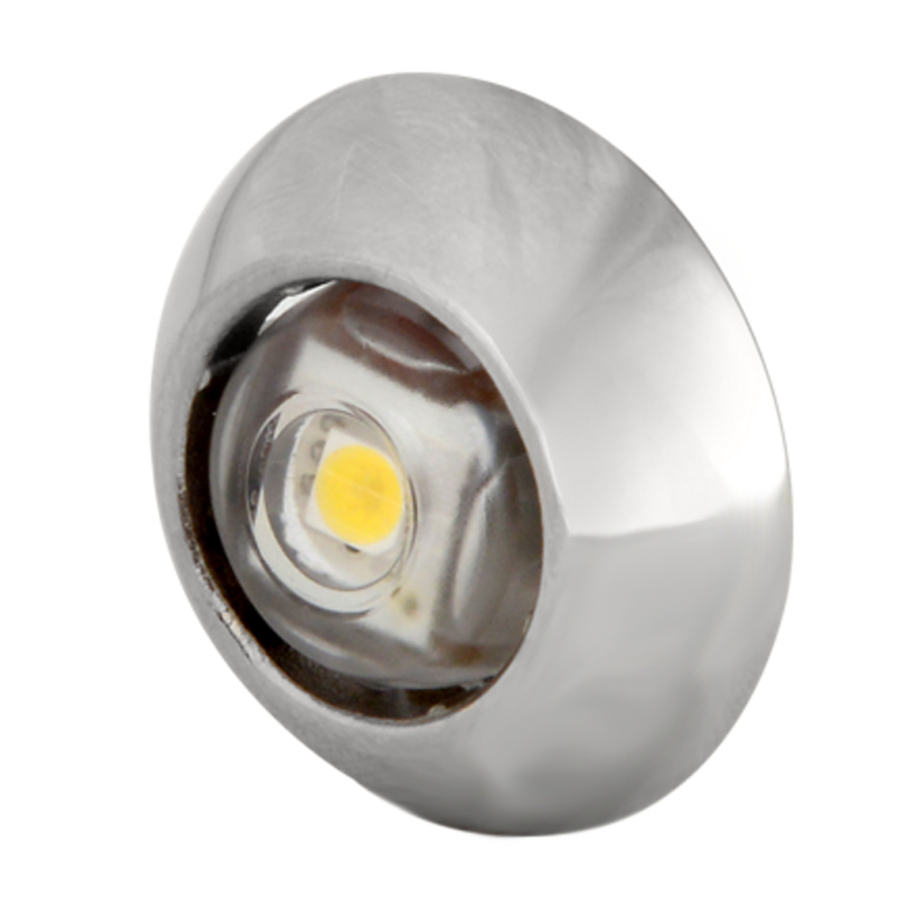 Lumitec Exuma Courtesy Light - Polished Stainless Housing - White Light Lumitec Exuma Courtesy Light - Polished Stainless Housing - White Light - Imagen 1