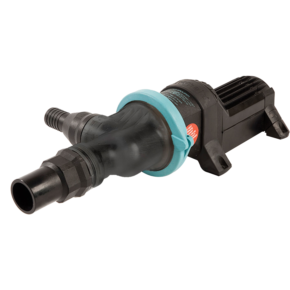 Whale Gulper Grouper Mk3 Fishbox/Waste Pump w/90° Ports - 24V Whale Gulper Grouper Mk3 Fishbox/Waste Pump w/90° Ports - 24V - Imagen 1