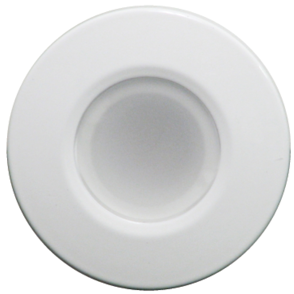 Lumitec Orbit Flush Mount Down Light - Blue Non-Dimming, Red Non-Dimming & White Dimming w/White Housing Lumitec Orbit Flush Mount Down Light - Blue Non-Dimming, Red Non-Dimming & White Dimming w/White Housing - Imagen 1
