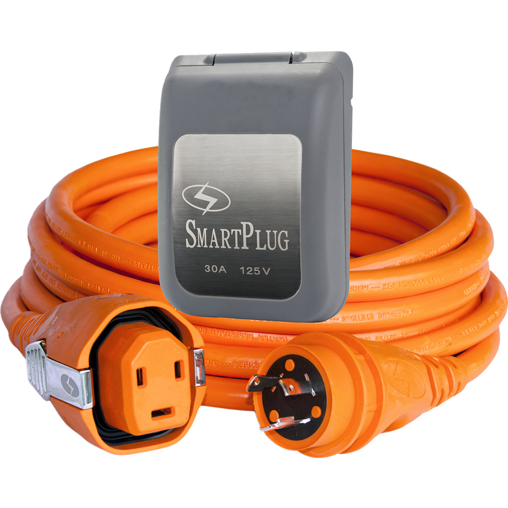 SmartPlug 30 AMP SmartPlug/Twist Type Cordset w/Grey Inlet Cover- 50' SmartPlug 30 AMP SmartPlug/Twist Type Cordset w/Grey Inlet Cover- 50' - Imagen 1