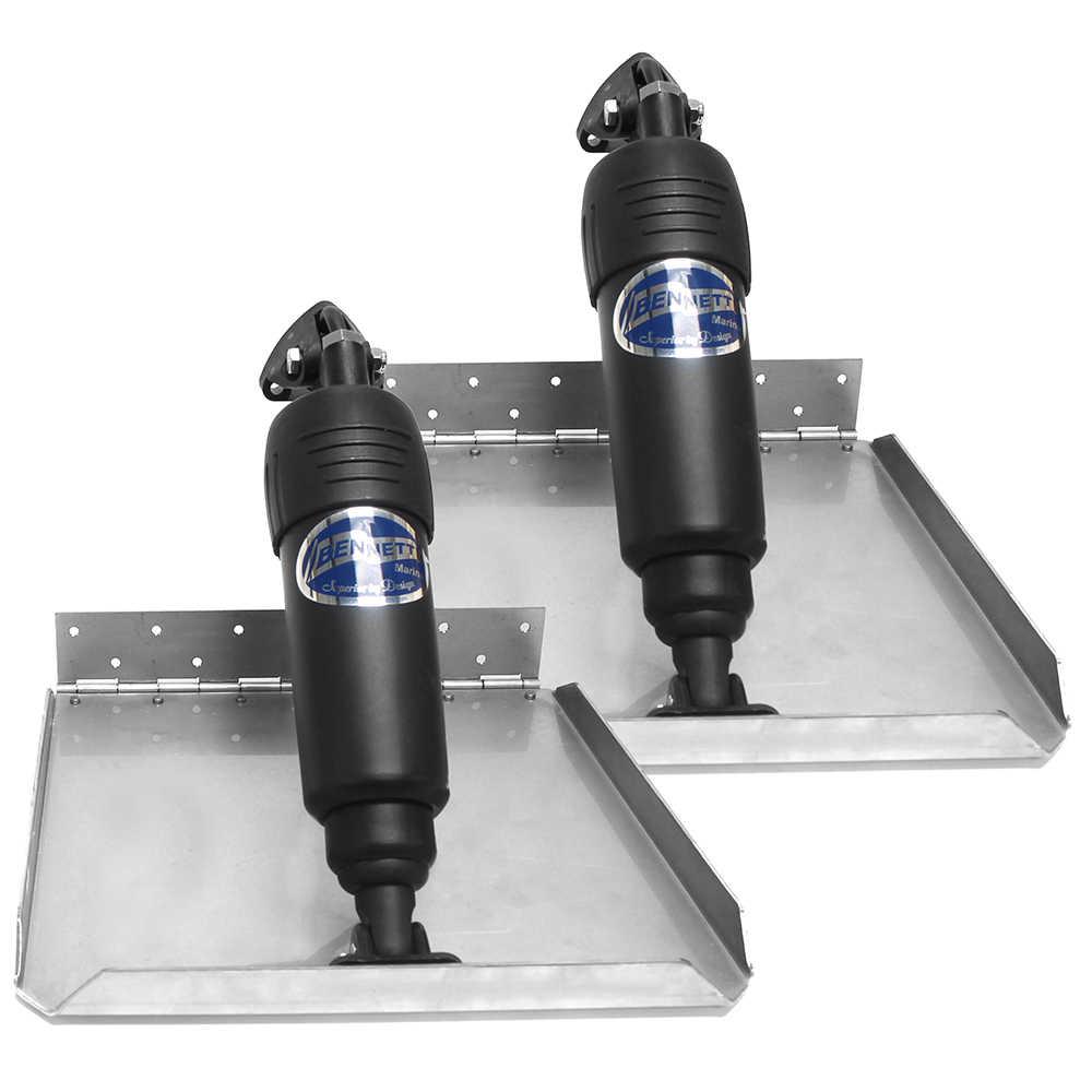 Bennett BOLT 1212ED Electric - Edge Mount Limited Space Trim Tab Kit - 12V - 12" x 12" Bennett BOLT 1212ED Electric - Edge Mount Limited Space Trim Tab Kit - 12V - 12" x 12" - Imagen 1