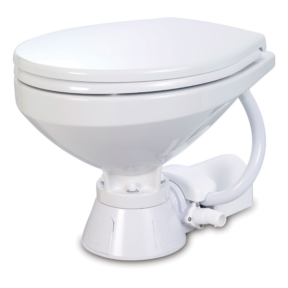 Jabsco Electric Marine Toilet - Regular Bowl w/Soft Close Lid - 12V Jabsco Electric Marine Toilet - Regular Bowl w/Soft Close Lid - 12V - Imagen 1