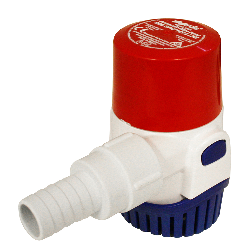 Rule 500GPH Electronic Sensing Bilge Pump - 12V Rule 500GPH Electronic Sensing Bilge Pump - 12V - Imagen 1