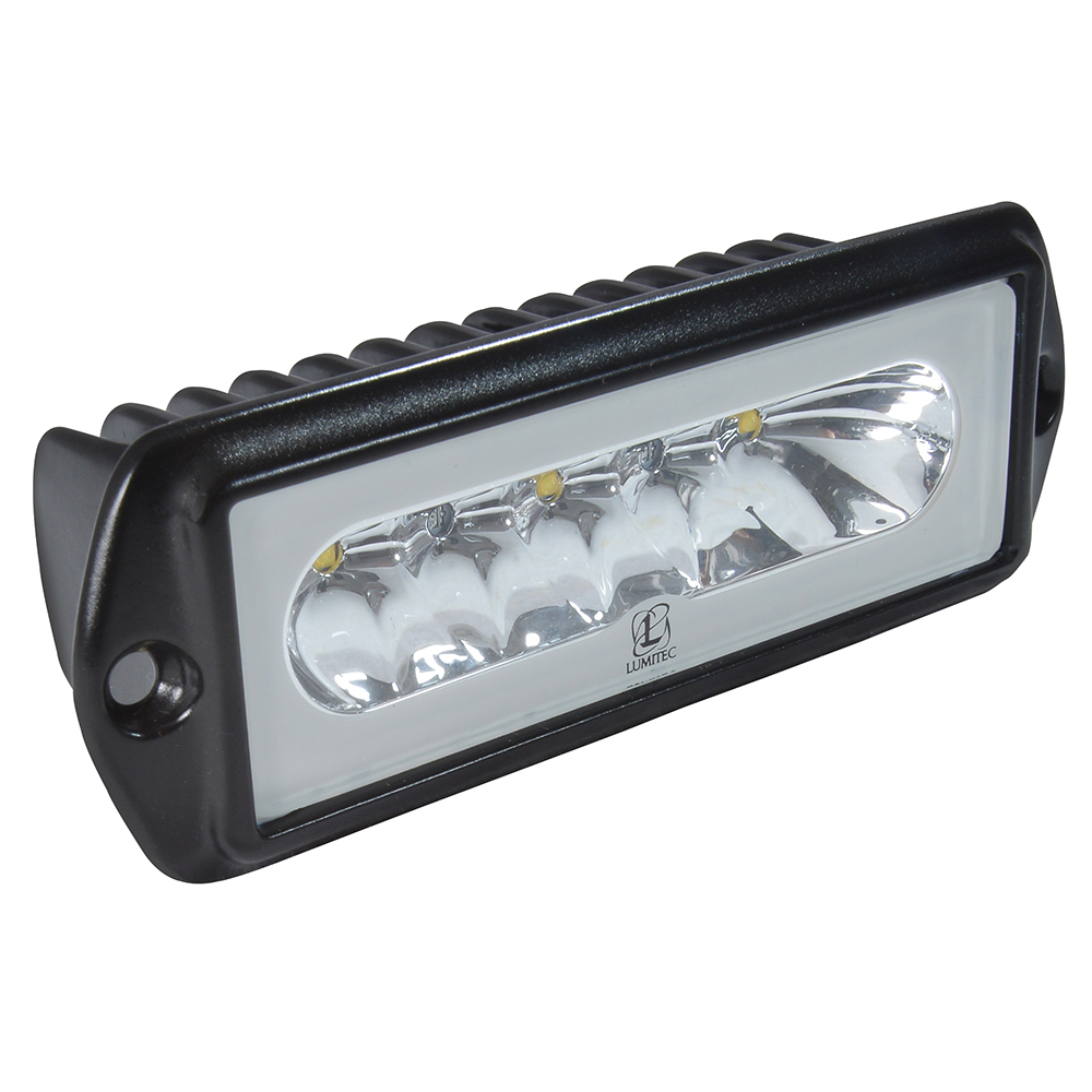 Lumitec Capri2 - Flush Mount LED Flood Light - Black Housing - 2-Color White/Blue Dimming Lumitec Capri2 - Flush Mount LED Flood Light - Black Housing - 2-Color White/Blue Dimming - Imagen 1