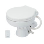 Johnson Pump AquaT Electric Marine Toilet - Super Compact - 12V
