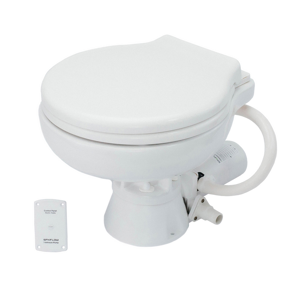 Johnson Pump AquaT Electric Marine Toilet - Super Compact - 12V Johnson Pump AquaT Electric Marine Toilet - Super Compact - 12V - Imagen 1