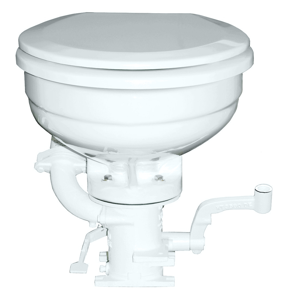 GROCO K Series Hand Operated Marine Toilet GROCO K Series Hand Operated Marine Toilet - Imagen 1