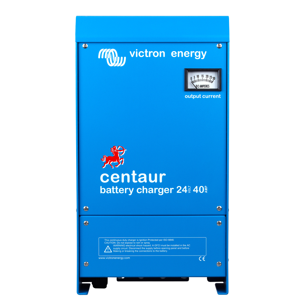 Victron Centaur Charger - 24 VDC - 40AMP - 3-Bank - 120-240 VAC Victron Centaur Charger - 24 VDC - 40AMP - 3-Bank - 120-240 VAC - Imagen 1
