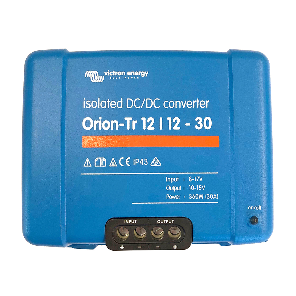 Victron Orion-TR DC-DC Converter - 12 VDC to 12 VDC - 30AMP Isolated Victron Orion-TR DC-DC Converter - 12 VDC to 12 VDC - 30AMP Isolated - Imagen 1