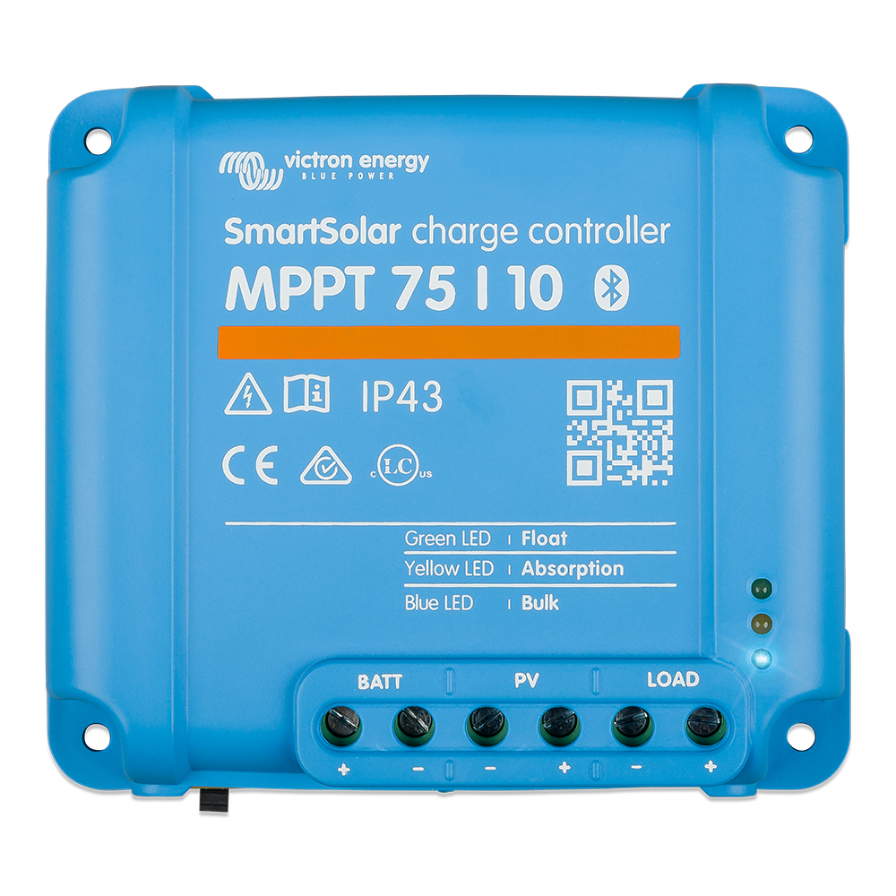 Victron SmartSolar MPPT Charge Controller - 75V - 10AMP Victron SmartSolar MPPT Charge Controller - 75V - 10AMP - Imagen 1