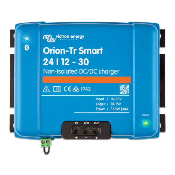 Victron Orion-TR Smart 24/12-30 30A (360W) Non-Isolated DC-DC or Power Supply