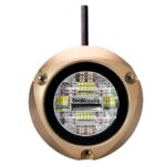 Lumitec Zambezi X2 Surface Mount Underwater Light - White & Blue
