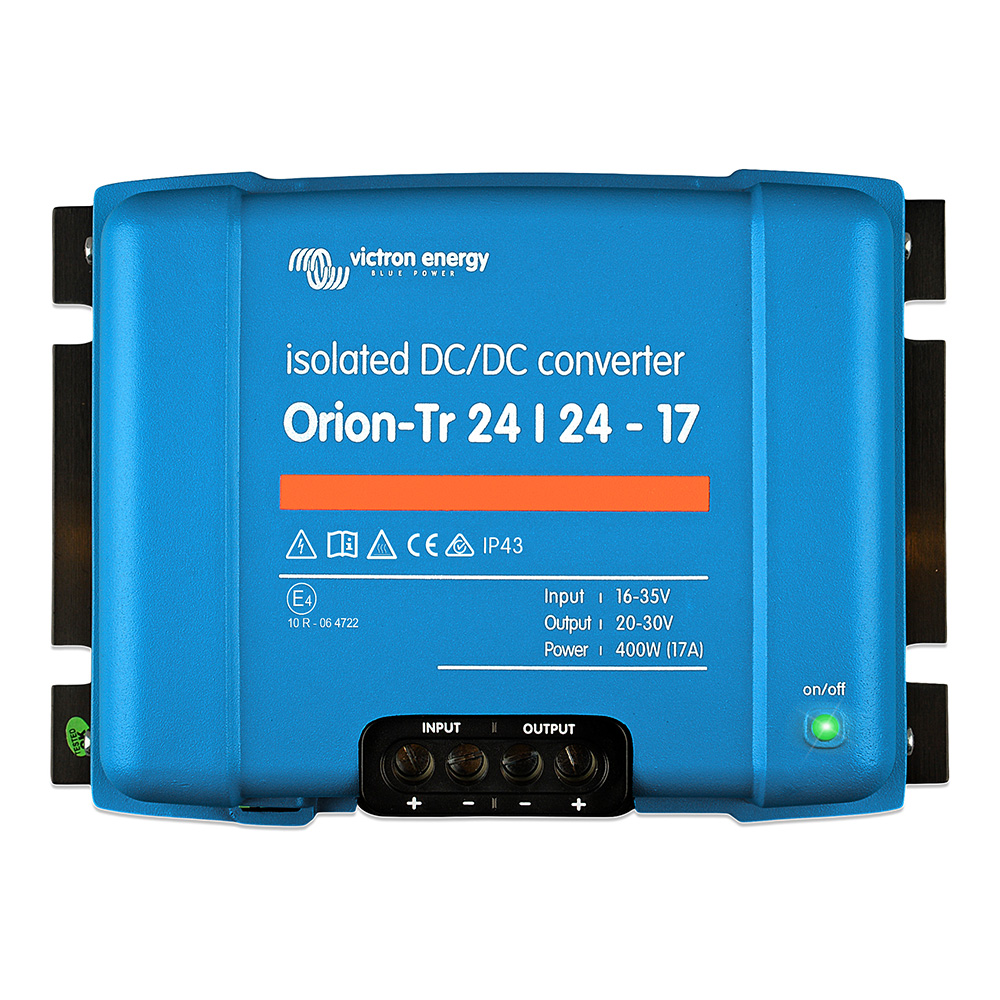 Victron Orion-TR Isolated DC-DC Converter - 24 VDC to 24 VDC - 400W - 17AMP Victron Orion-TR Isolated DC-DC Converter - 24 VDC to 24 VDC - 400W - 17AMP - Imagen 1